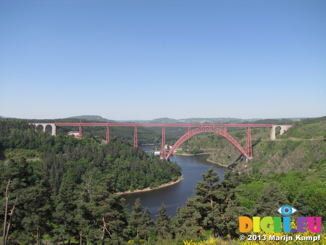 SX27135 Garabit viaduct over the Truyere river made by Eiffel